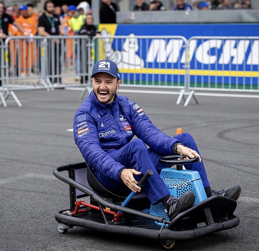 Jack Miller pilote MotoGP fait du Karting